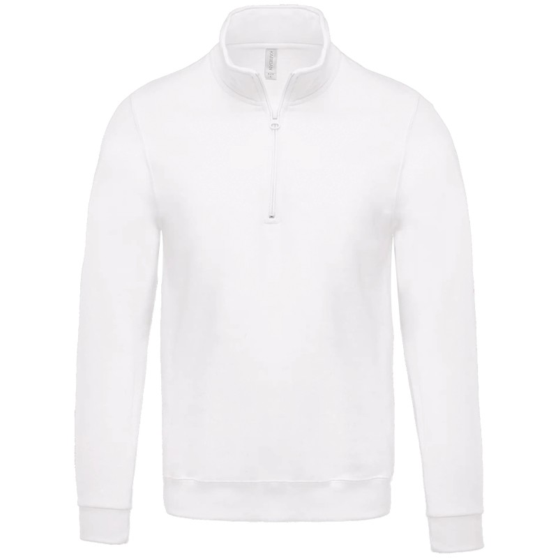 Sweat Kariban K478 – Col zippé : chaleur, confort et style polyvalent