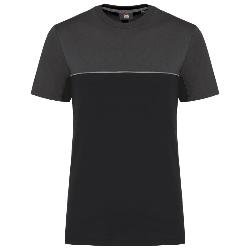 T-shirt bicolore écoresponsable – Alliance de style, durabilité et écoresponsabilité