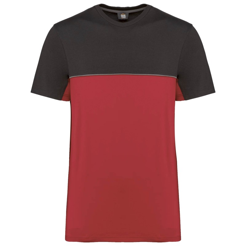 T-shirt bicolore écoresponsable – Alliance de style, durabilité et écoresponsabilité