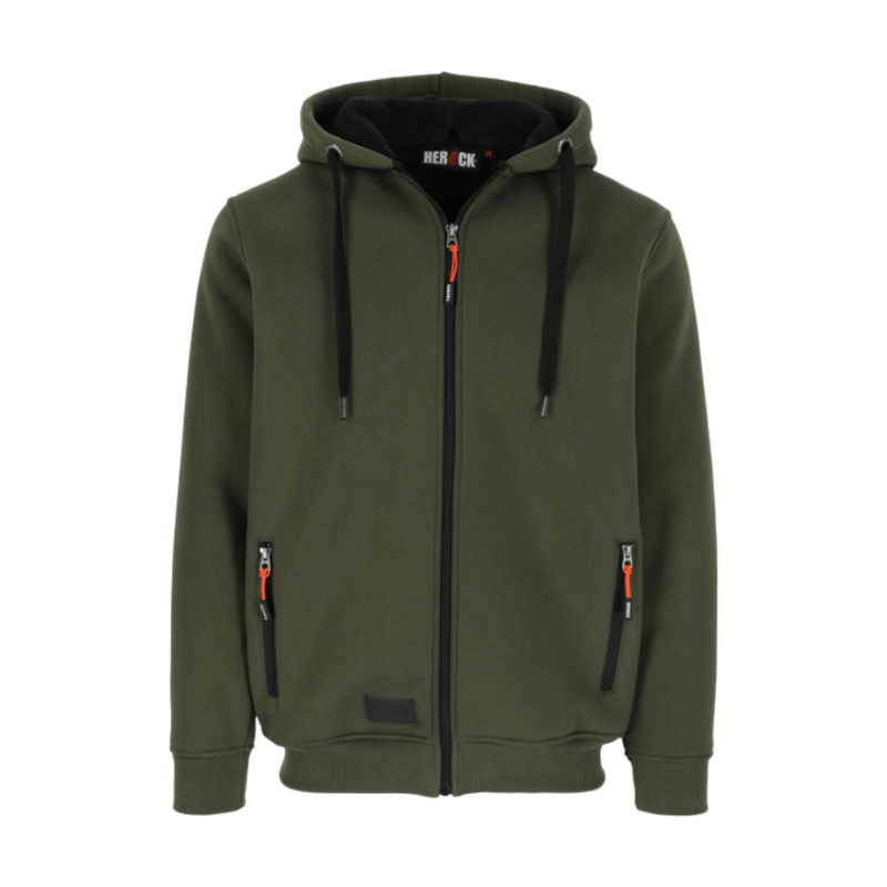 Sweat à capuche OTIS – HEROCK | Sweat zippé Sherpa, chaud et déperlant